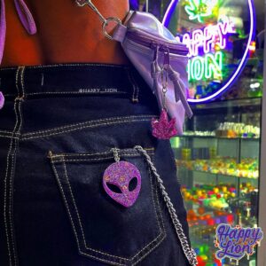 Llaveros Aliens resinada