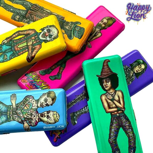 Lion Rolling Circus Case Porta Papeles