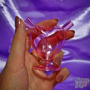 Bubbler Heart pink