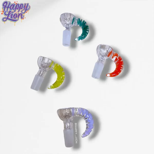 Bowl cuerno espiral 14 mm macho