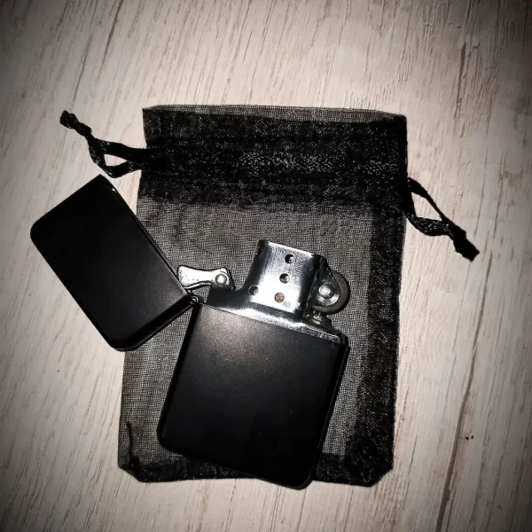 Matte black lighter