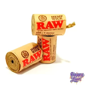 Hemp wick raw 3m