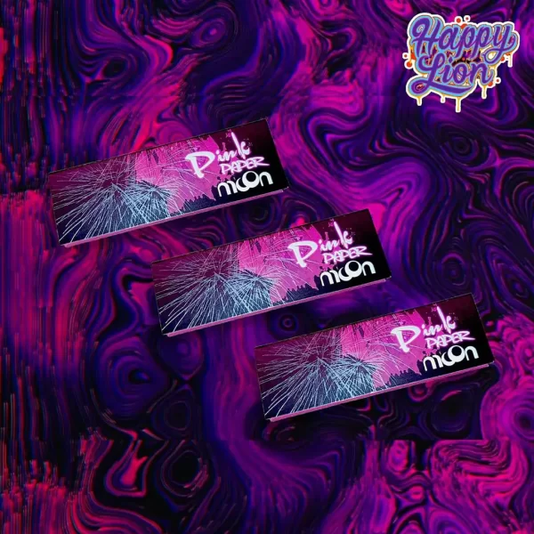 Pink Rolling Paper Moon