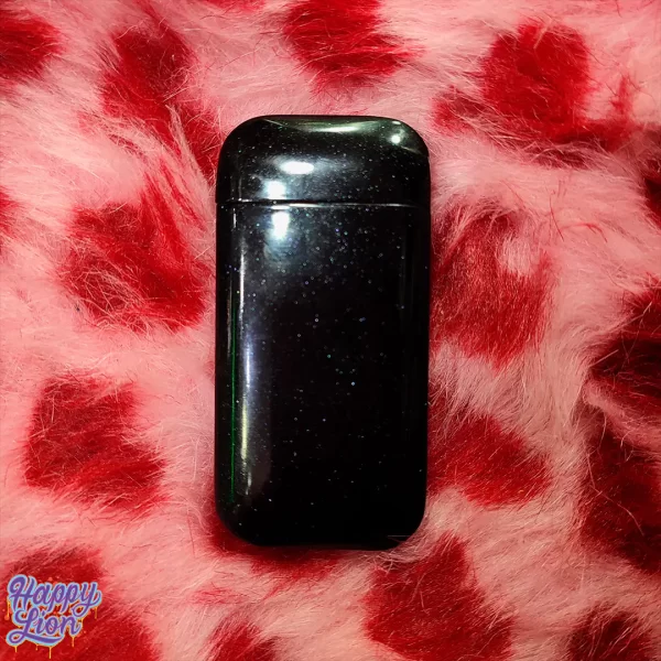 Black glitter lighter - Imagen 2