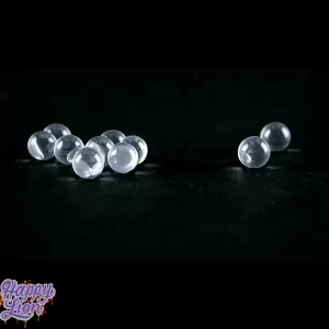 Perlas transparentes 6mm