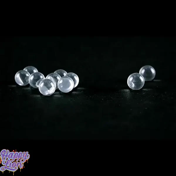 Perlas transparentes 6mm