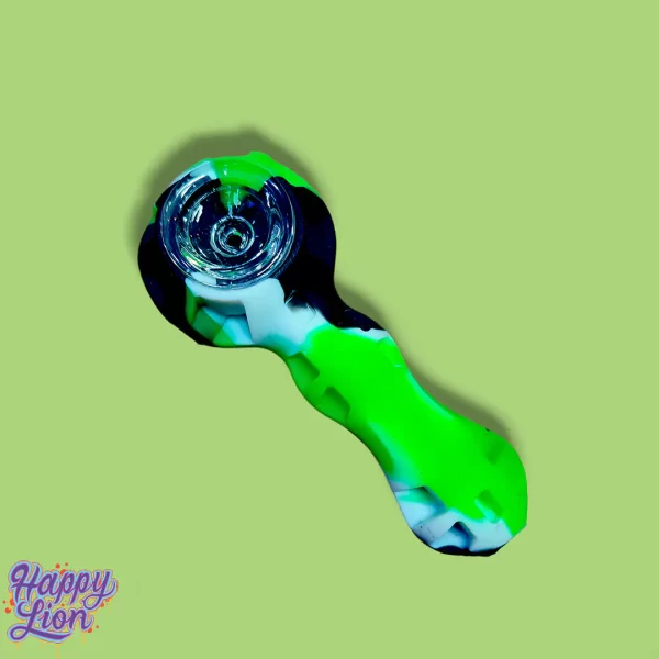 Pipa de silicona con cazoleta de cuarzo - Imagen 5