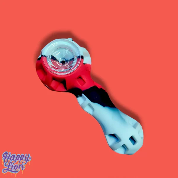 Pipa de silicona con cazoleta de cuarzo - Imagen 6