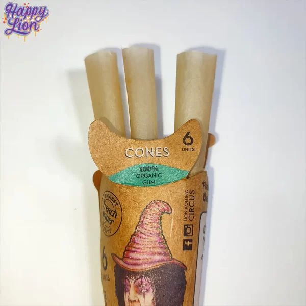 Pre rolled cones Lion rolling circus - Imagen 2