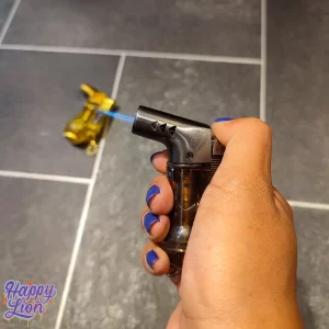 Soplete de una flama