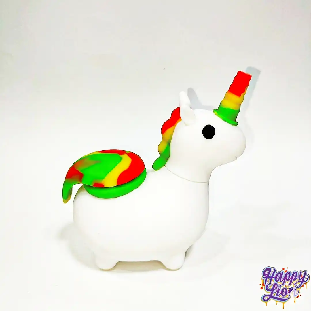 Unicorn silicone bong - Imagen 3