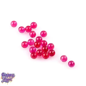 Perlas rubí 6mm