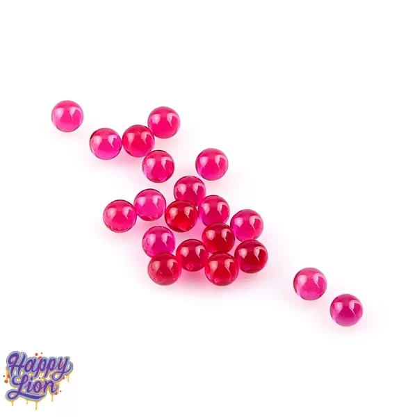 Perlas rubí 6mm