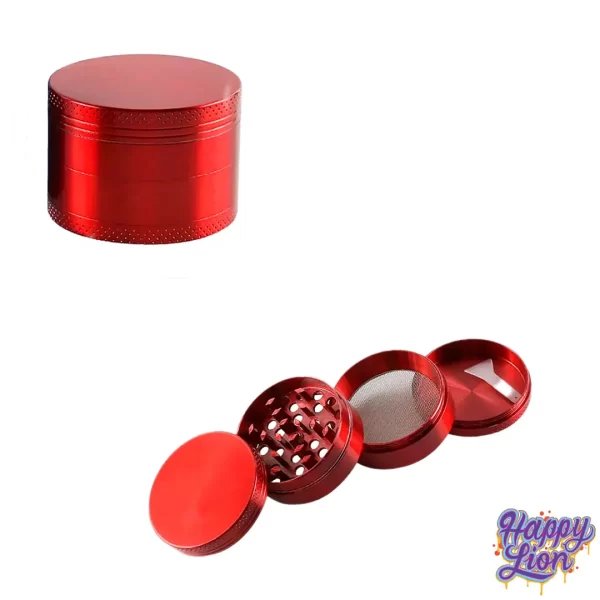 Grinder metal rojo 5cm