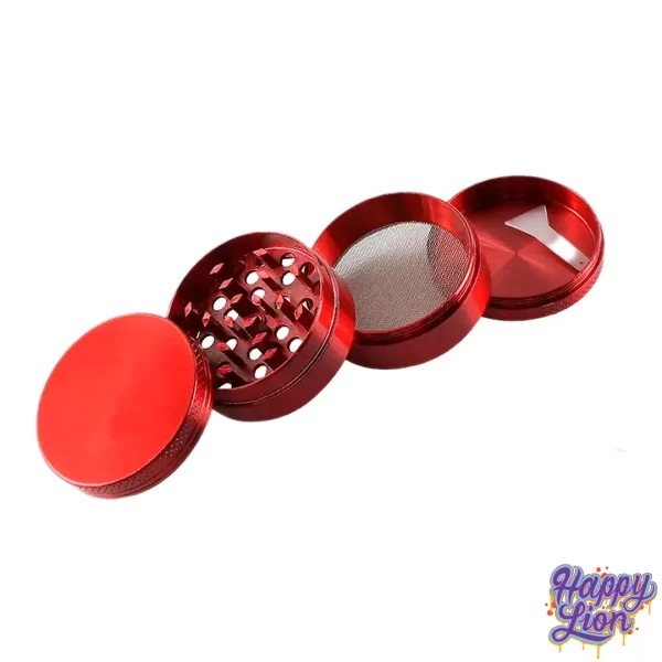 Grinder metal rojo 4cm
