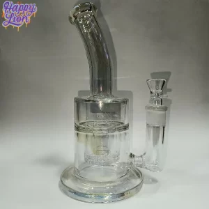 Bong tornasol doble percolador