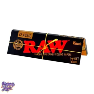 Raw black 1 1/4