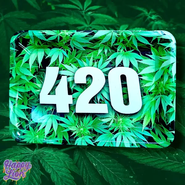 Weed leaves 420 tray