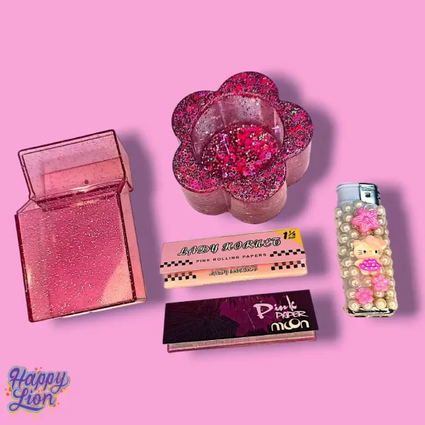 Pink Flower Power Set