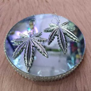Aretes Smoked girl Silver