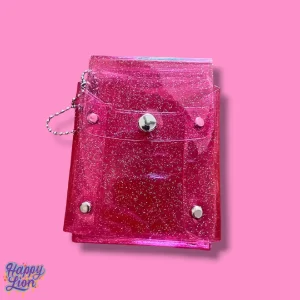 Pink shiny bag