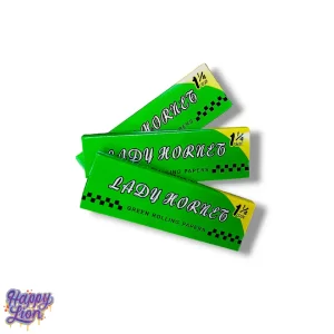 Green rolling paper 1 1/4 Lady hornet