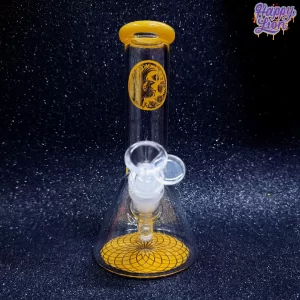 Yellow beaker bong 20cm