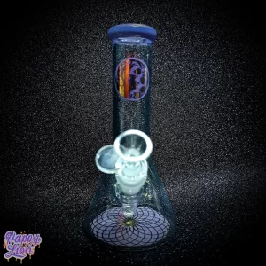 Purple beaker bong 20cm