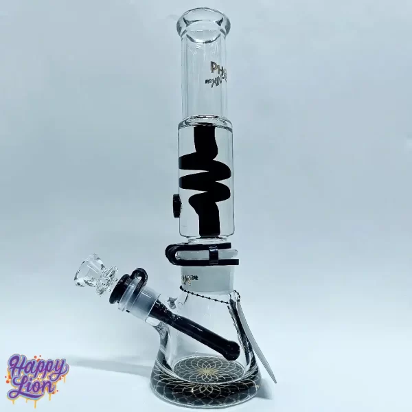 Black beaker bong Phoenix star desmontable - Imagen 2