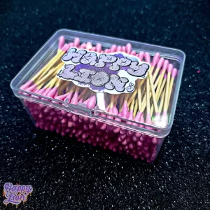 Small wooden swabs pink 200 und