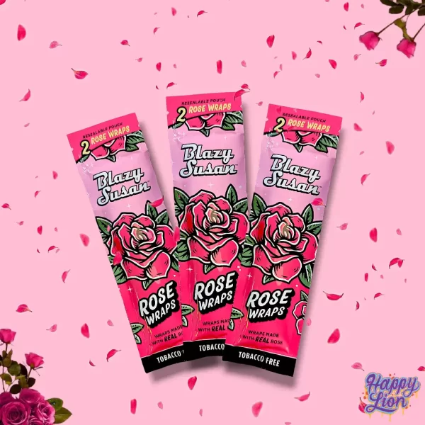 Rose wraps blunt Blazy susan