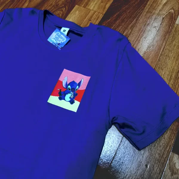 Polo morado Stitch 710 - Imagen 2