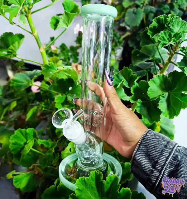 Bong straight verde agua