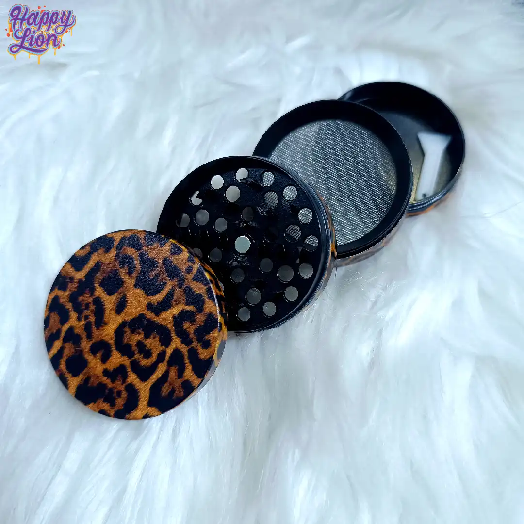 Animal print grinder 4cm