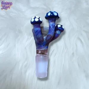 Slide mushrooms purple tones 14mm macho