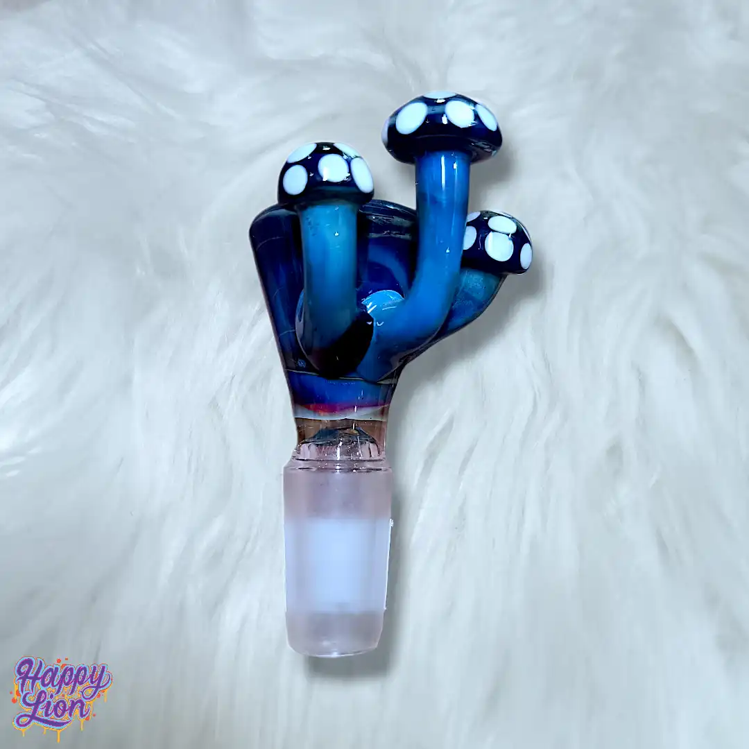 Slide mushroom blue tones 14mm macho