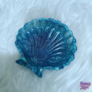 Light blue seashell tray