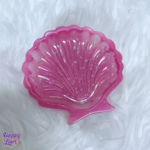 Rosewood seashell tray