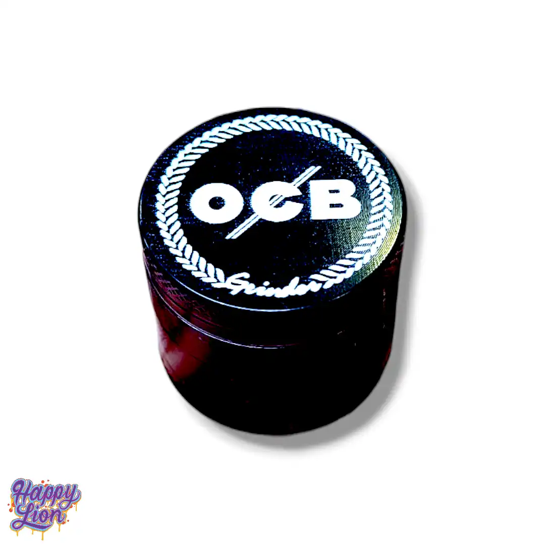 Grinder de metal OCB negro 4cm - Imagen 2