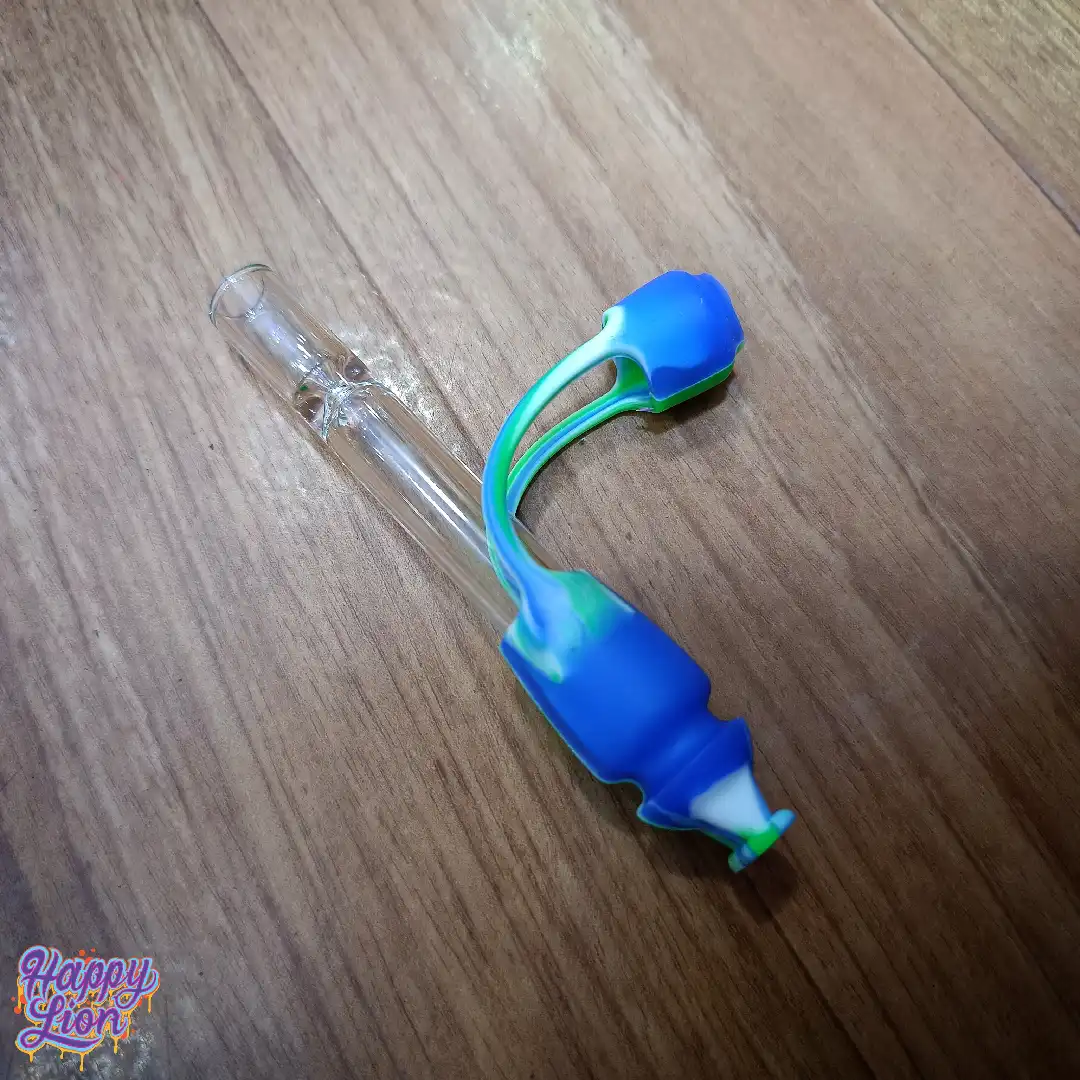 Hitter de vidrio tubo con forro de silicona - Imagen 6