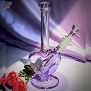 Purple heart bong