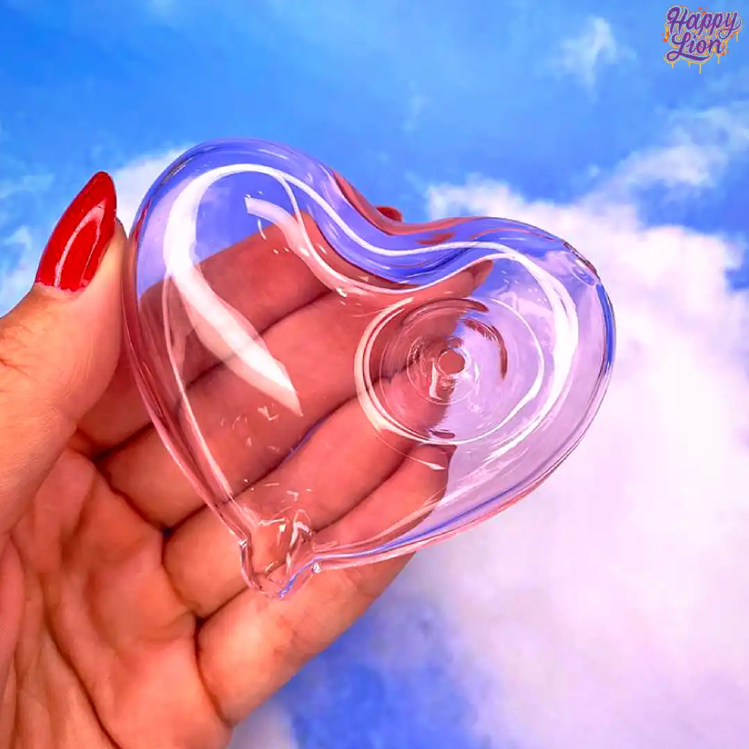 Pink heart pipe