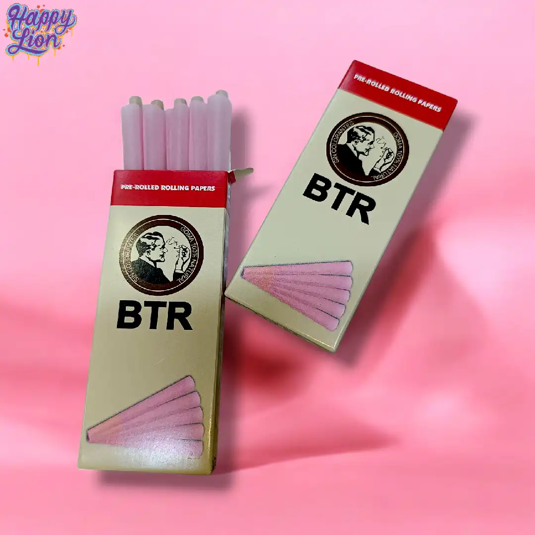 Pink pre rolled cones BTR
