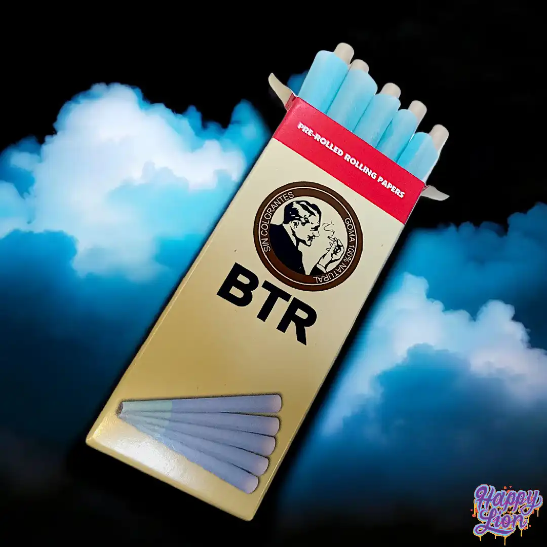 Sky blue pre rolled cones BTR - Imagen 2