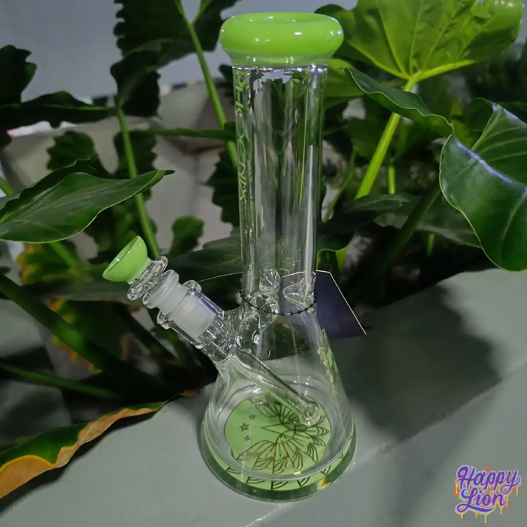 Bong beaker Phoenix verde