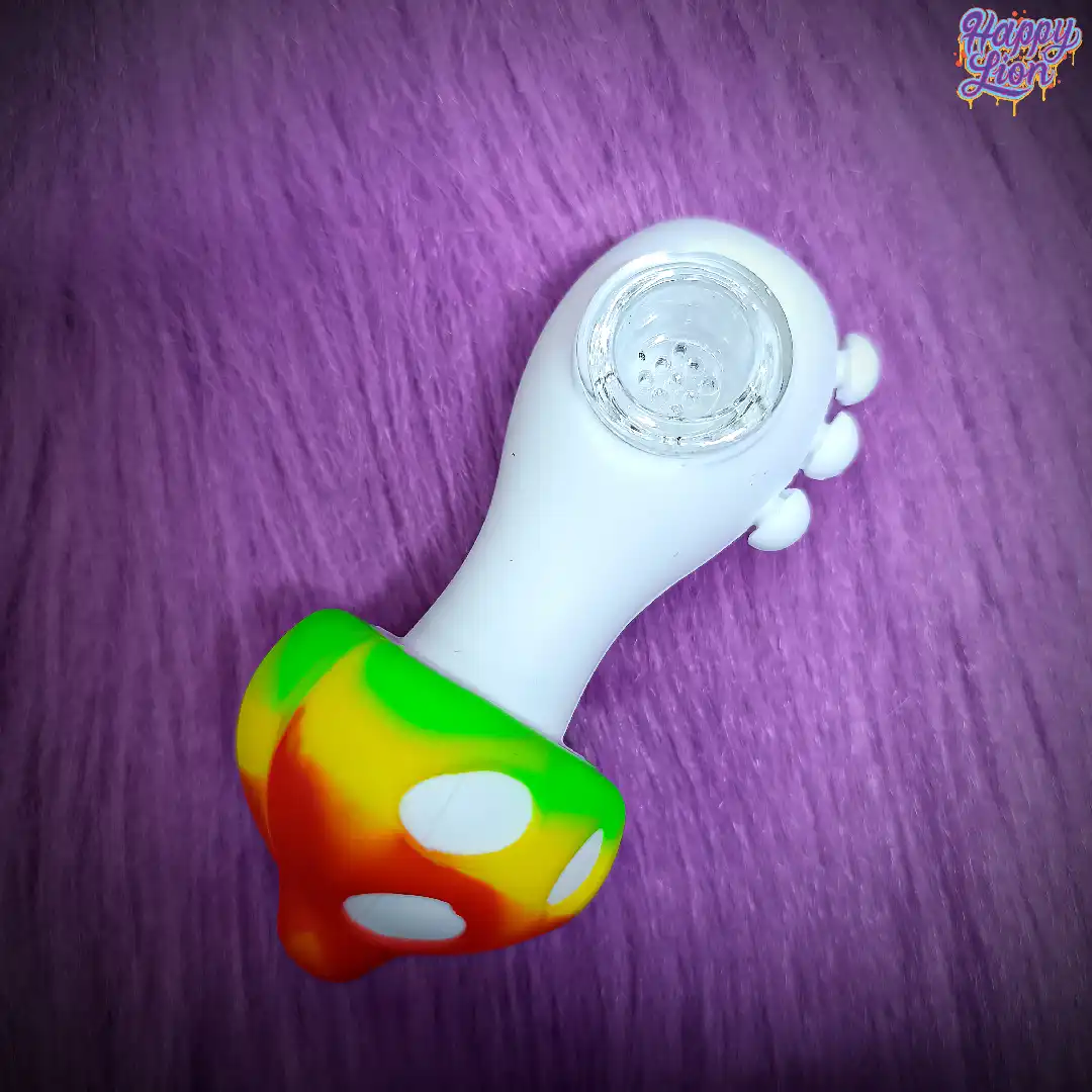 Mushroom silicone pipe - Imagen 3