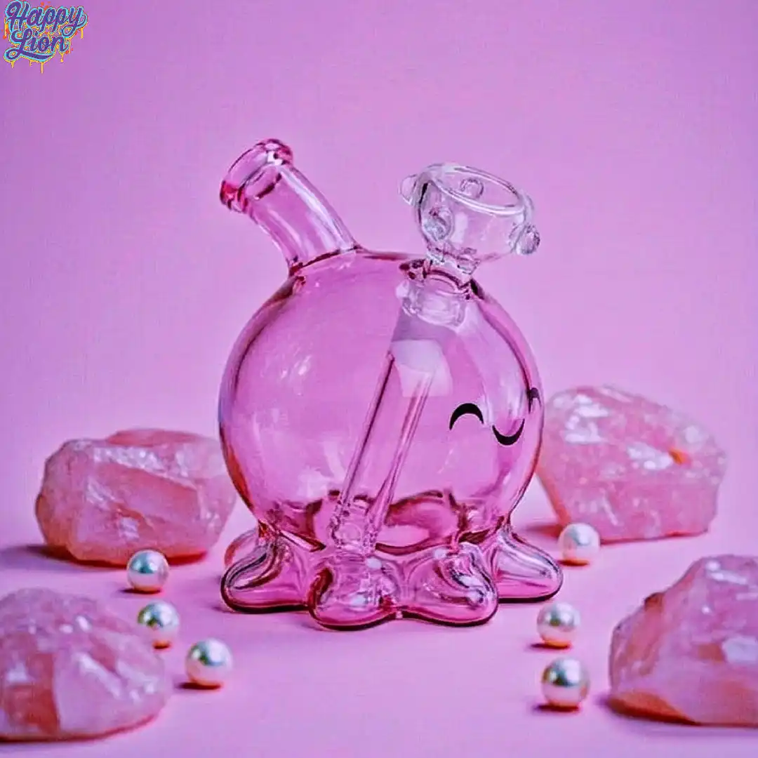 Purple octopus bong - Imagen 2