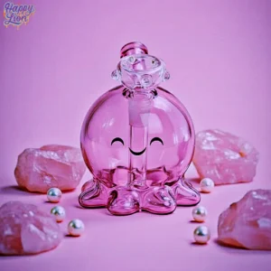 Purple octopus bong