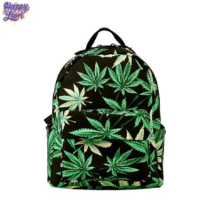 Backpack of leaves