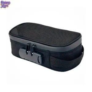 Estuche negro grande hermético con clave